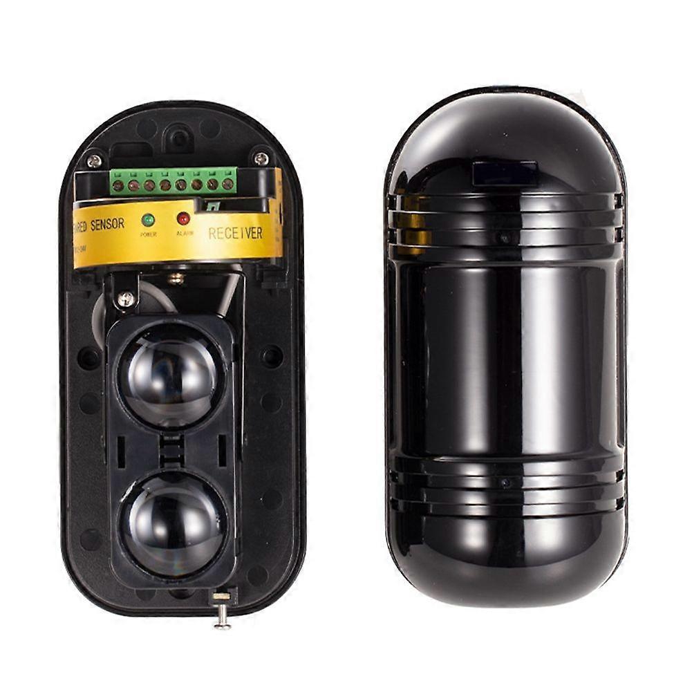 Rainproof Wireless 2 Infrared Sensor Detector Alarm 100m Detect Distance for GSM WiFi Home Burglar System