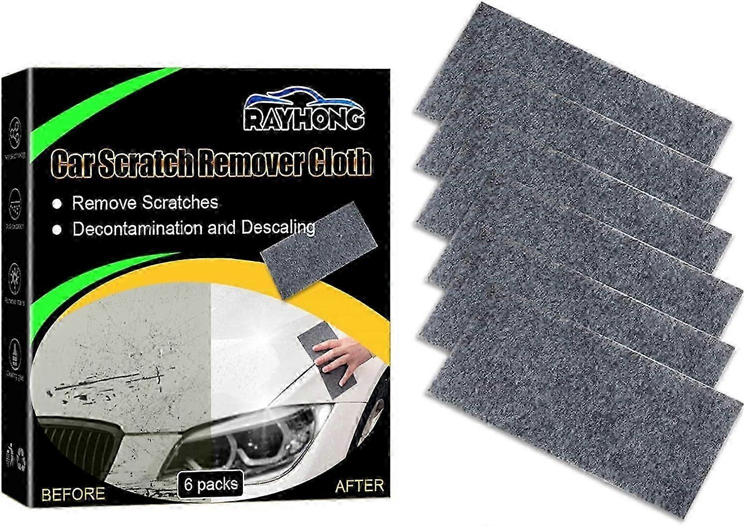 Nano Sparkle klud til bilridser, Multi-purpose Nano Magic Car Scratch Repair, Car Scratch Remover Nano Magic Cloth, Let at polere overflade elimineret