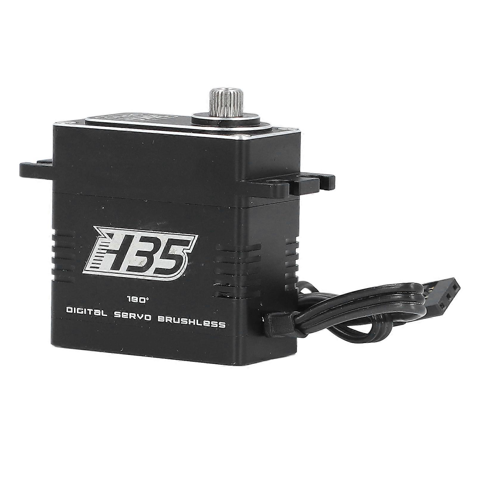 RC Digital Servo 35KG 180 Degree Steel Gear High Torsion Brushless Servo Motor for Robotic Arm Model Car Drone 4.8-8.4V 