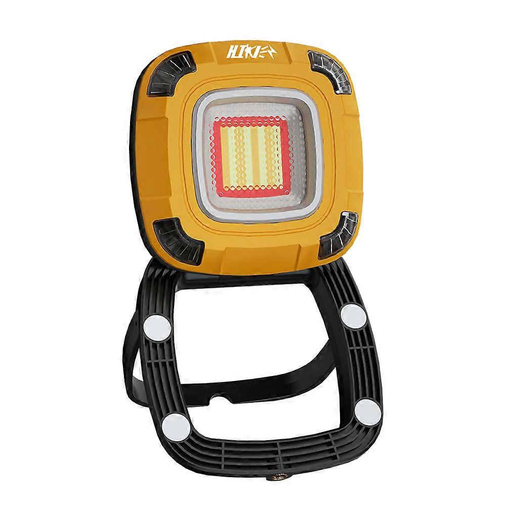 Rechargeable Magnetic Work Light for Car Repair, 1200 Lumens, Waterproof, Portable, LED with Adjustable Brightness