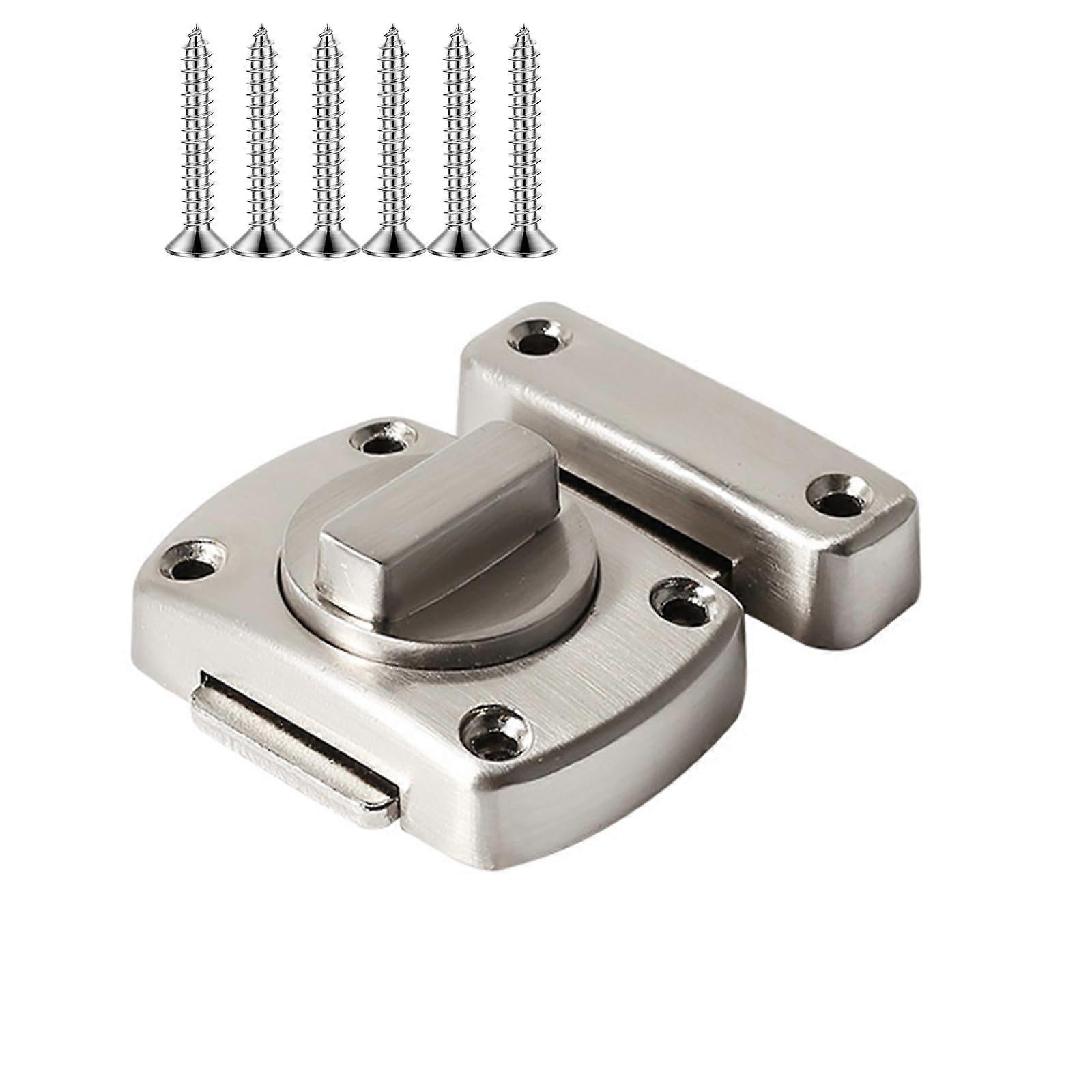 Double Sided Rotary Sliding Bolt Lock for Wooden Fences