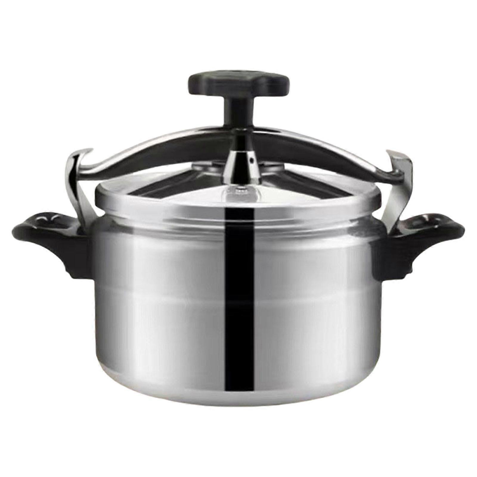 Aluminum Alloy Pressure Canner Easy to Use Safe Cooking Pots with Secure Knob Energy Efficient Kitchen Cookware