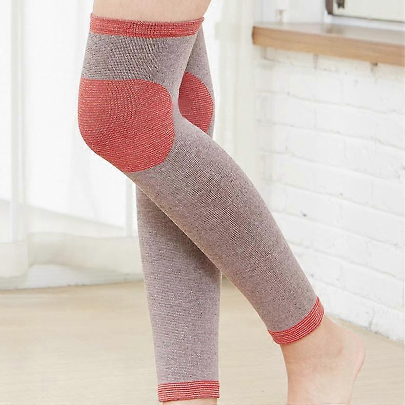Magnetic Yarn Knee Pads for Winter Warmth, Old and Cold Legs for Men and Women with Fever, Joint Protectors, Sock Sleeves, Inflammation