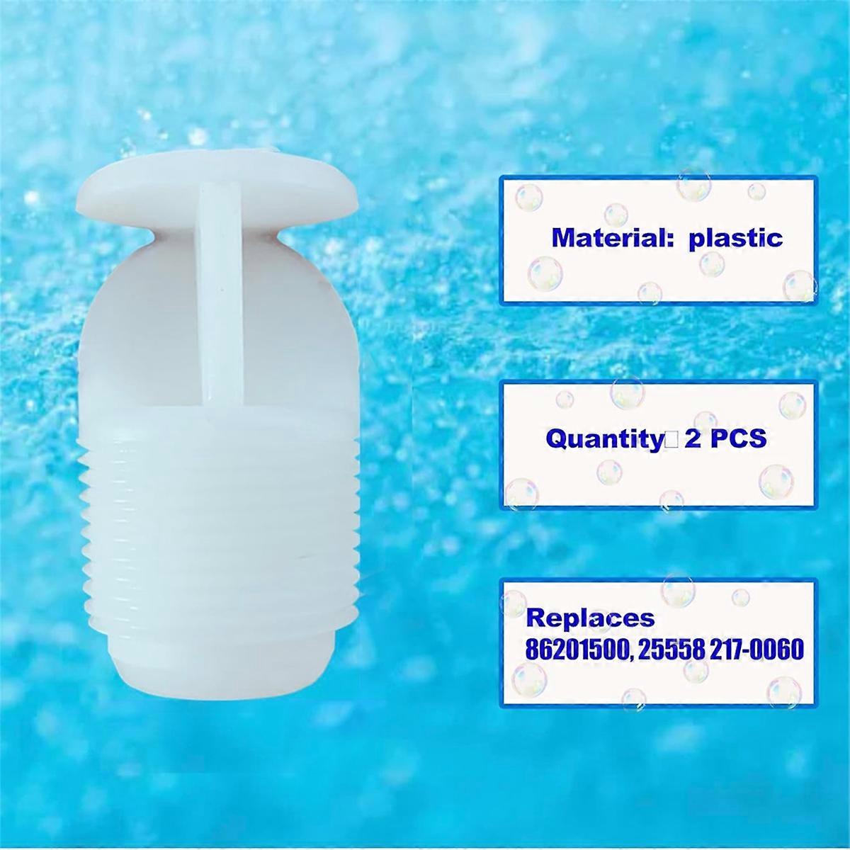 2er-Pack Pool-Belüfterdüsen 86201500 3/4 Zoll, Schwimmbadzubehör