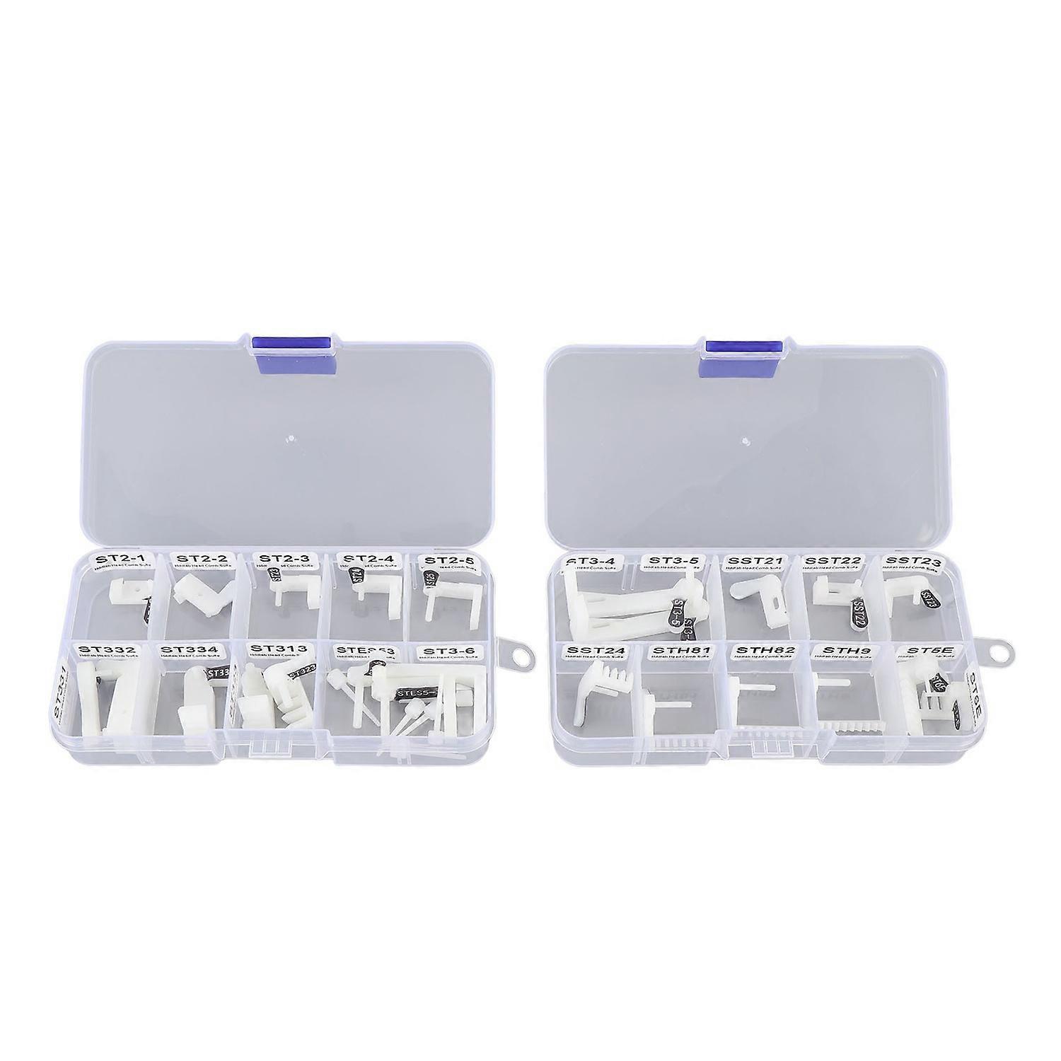 29 Pcs Set Hard Drive Magnetic Head Replacement Tool HDD Head Replacement Comb Data Recovery Tool