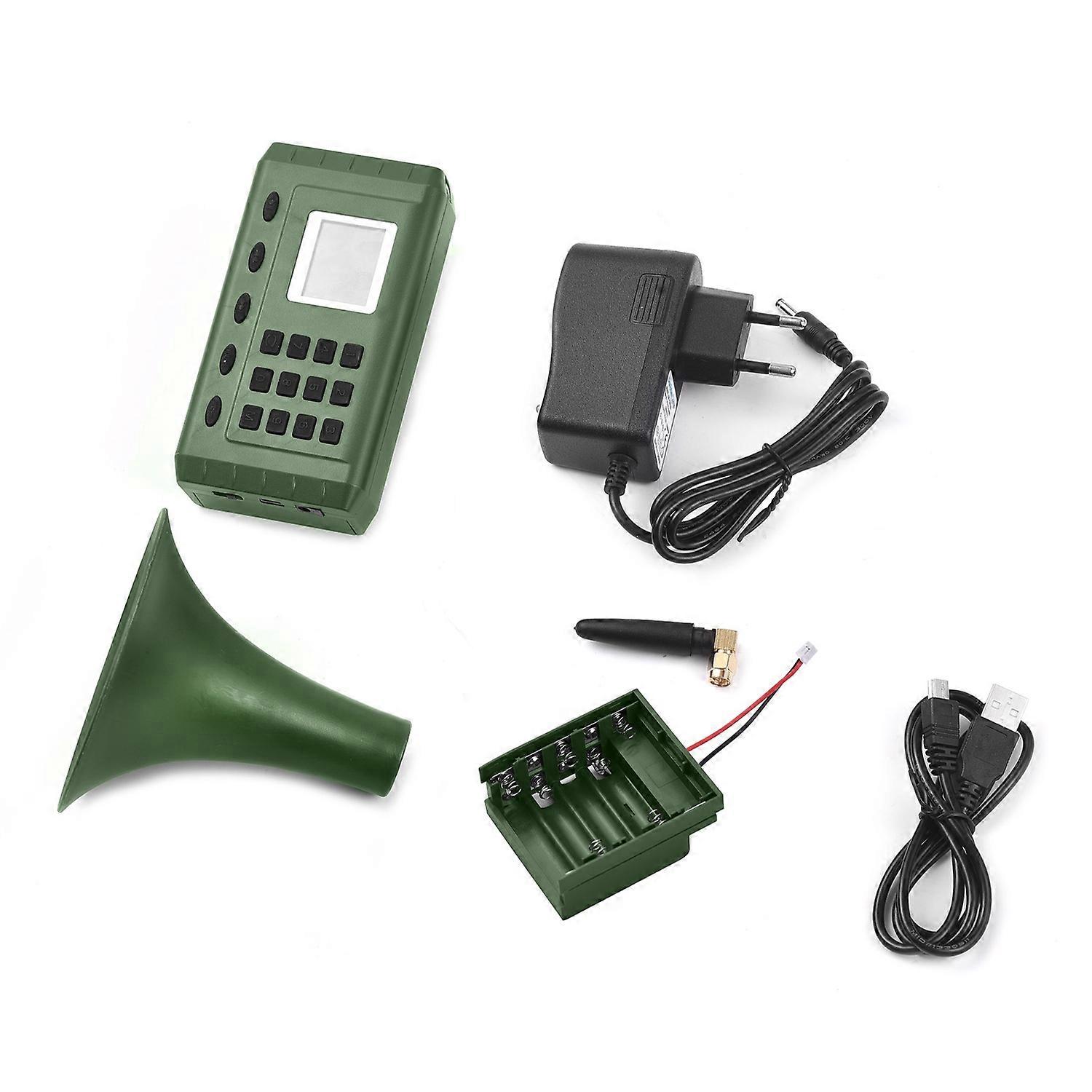 Bird Repellent Devices Outdoor with Remote Control Wireless MP3 Player and Loudspeaker Anti Repellen