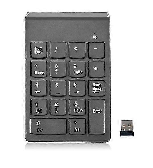 KeyboardSmall-size Wireless Numeric Keypad Numpad 18 Keys 2.4g Mini Accounting Keyboard