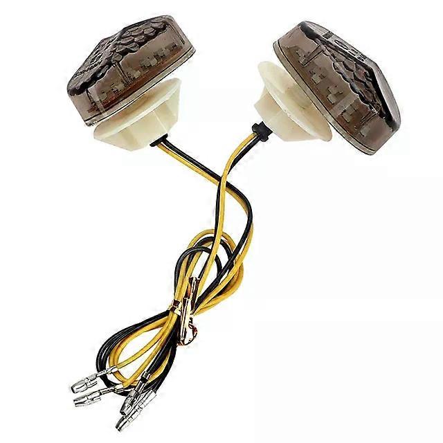 12V 2pcs Motorcycle LED Brake Lights Turn Signal Lamps Taillights Embedded Motor Accessories compatible for ZZR ZX9R ZX7R ZX6R ZX636 ZX12R