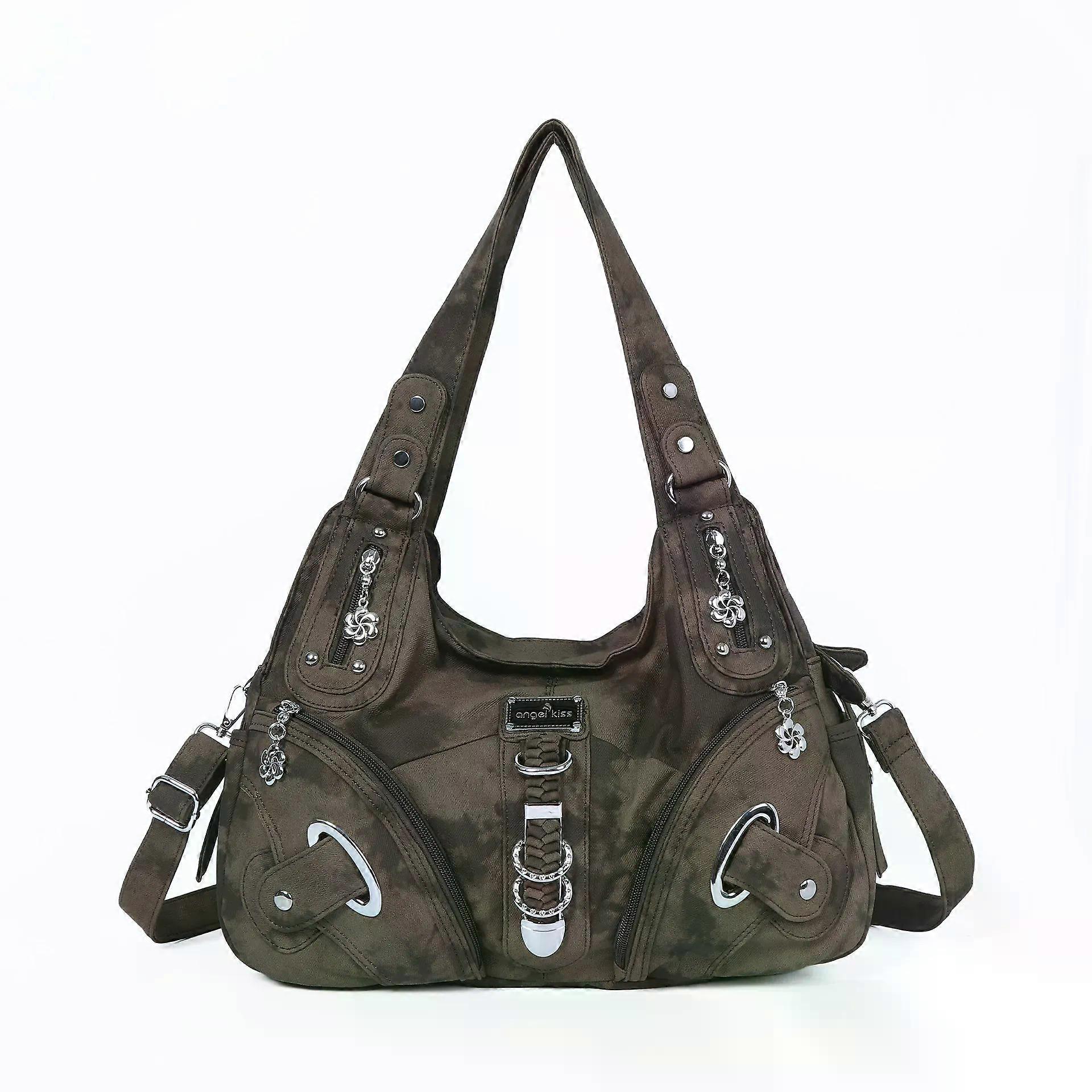 Unbrand Vintage Big Bags For Women Handbags Top-handle Handbag Fashion Satchel Dumpling Pack Tote Sh