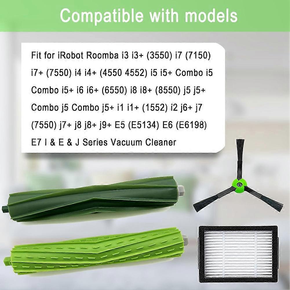 SOBEAU Pièces de Rechange pour iRobot Roomba i/e/j Série,i7 i7 i3 i3 i4 i4 i6 i6 j7 j7 E5 E6