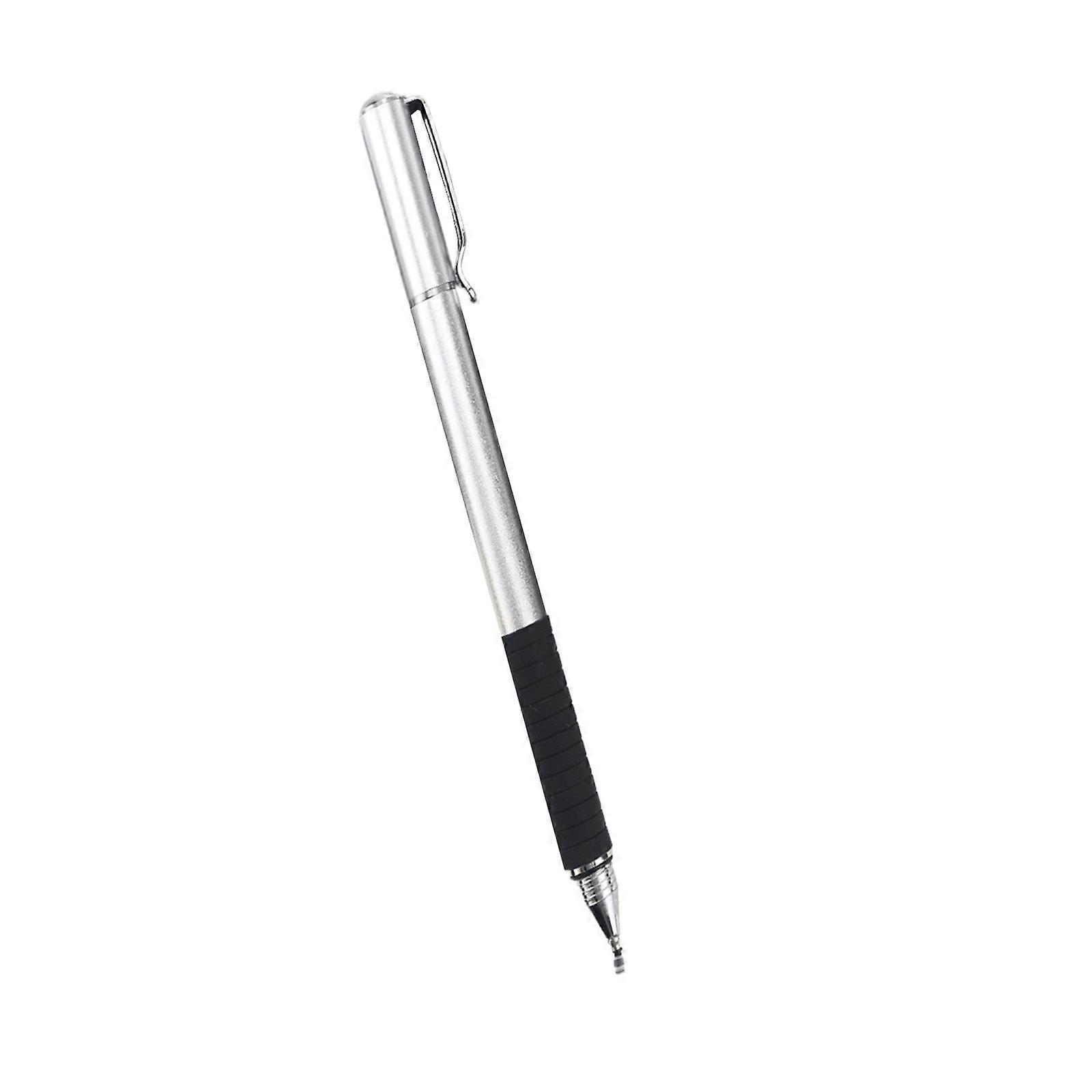 Stylus Pens Capacitive Disc Tip Stylus Pen Capacitive Stylus Touch Screen Pen for Cellphone Tablet High Sensitivity silver