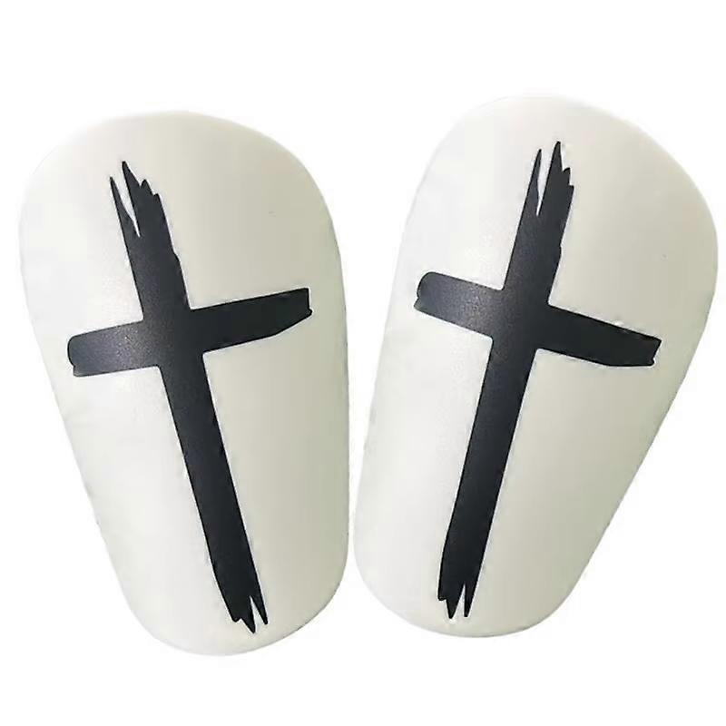 1 par benskydd Extra liten skyddsutrustning Benskydd Mini benskydd fotboll benskydd för barn pojkar flickor