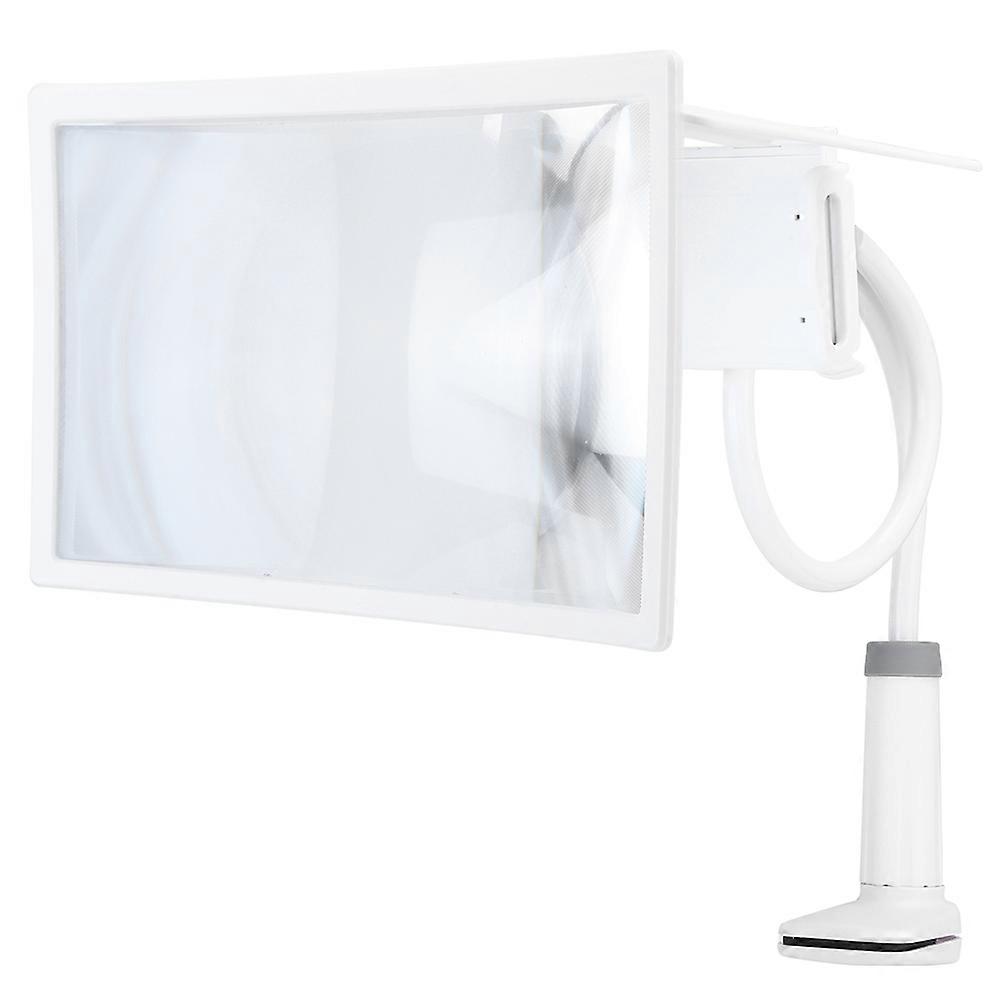 12 Inch Mobile Phone Curved Screen Amplifier Bracket Combination Baffle Light Board White