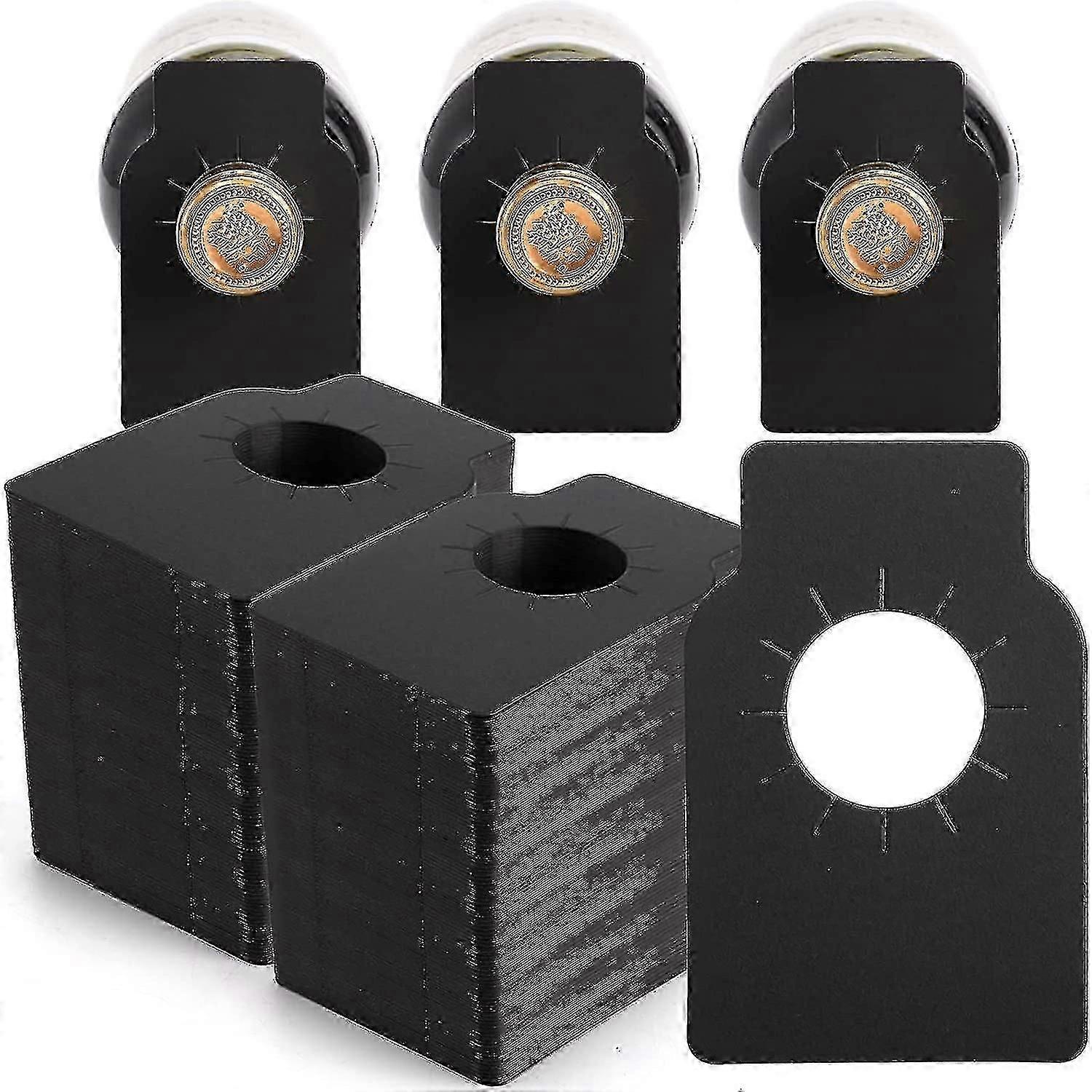 300 Pcs Bottle Tags , Cr Labels, Reusable Com Plain Bottle Neck Tags