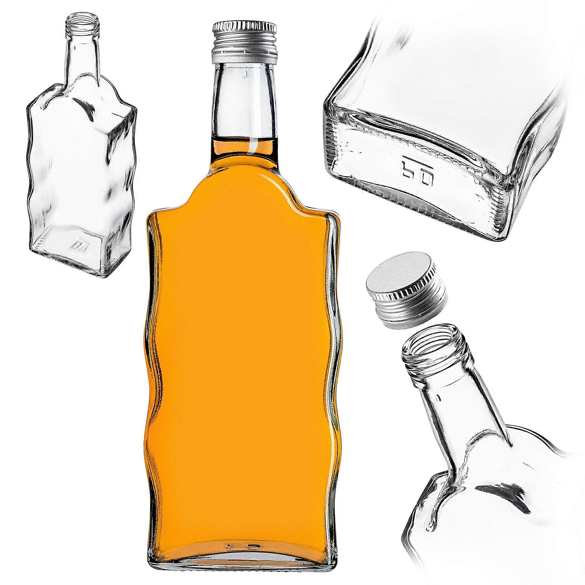 KADAX Botella de vidrio WAVE B500 Stoff 500ml 1pc