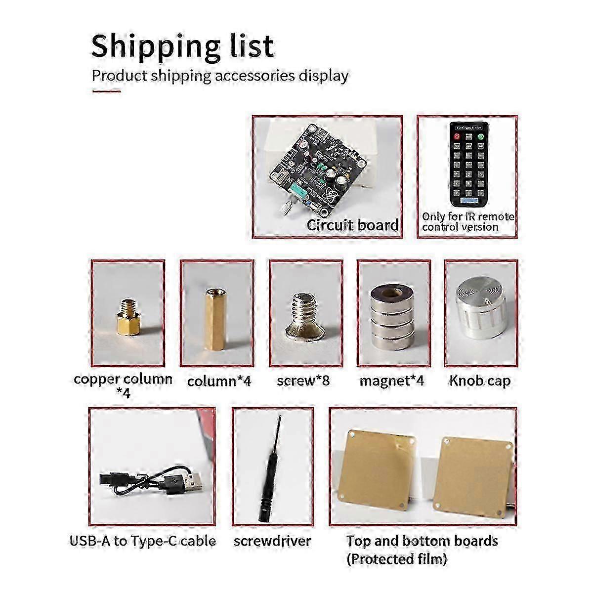 La01 Non-destructive Hifi5.1 Bluetooth Usb Flash Drive Decoding Board Player Audio Receiver Audio Amplifier Board 1set