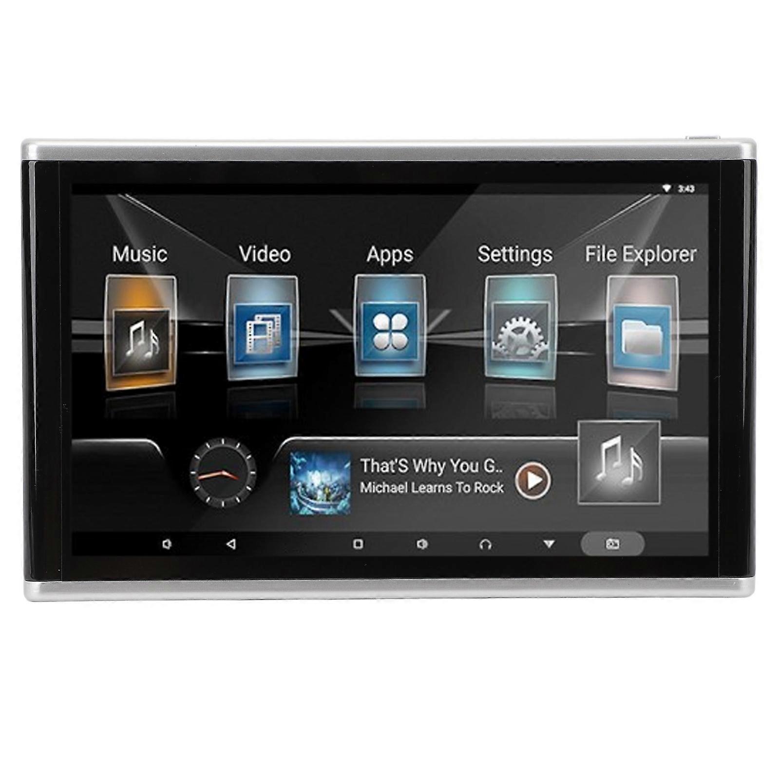 4K 10.1 Inch Headrest Monitor Tablet for Back Seat IPS Touch Screen for Android 11 Rear Seat TV Monitors for Vehicle