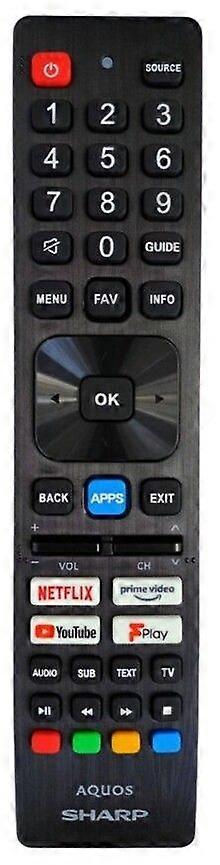 New Genuine SHW/RMC/0140N Remote Control For Sharp Aquos TV 42EE4E 50EN2EA