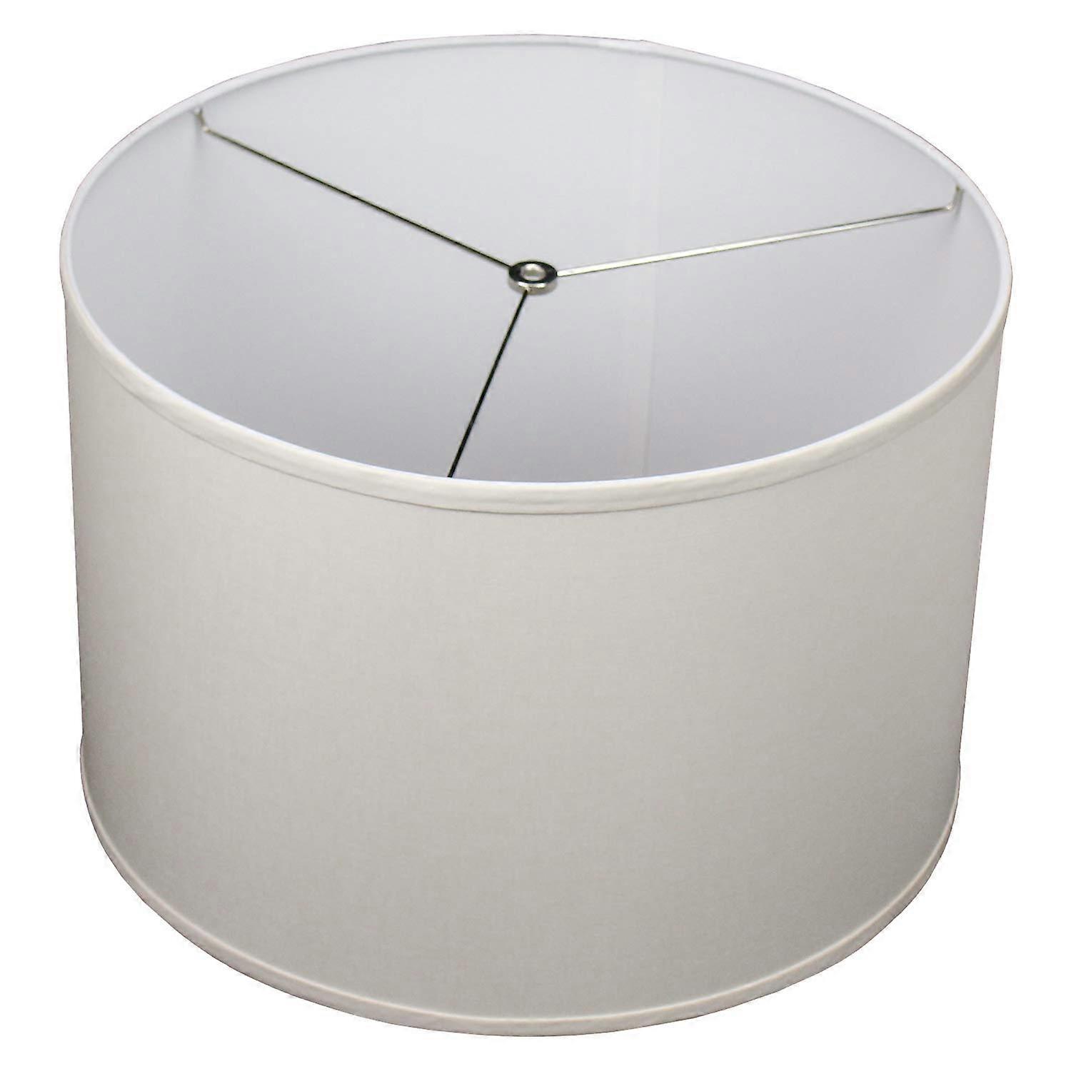 18' Top Diameter x 18' Bottom Diameter 12' Height Cylinder Drum Lampshade  Made Linen ()