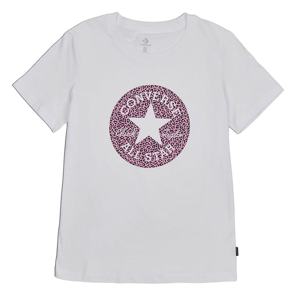 Converse Chuck Taylor All Star Leopard Patch Tee 10023438A02 universal all year women