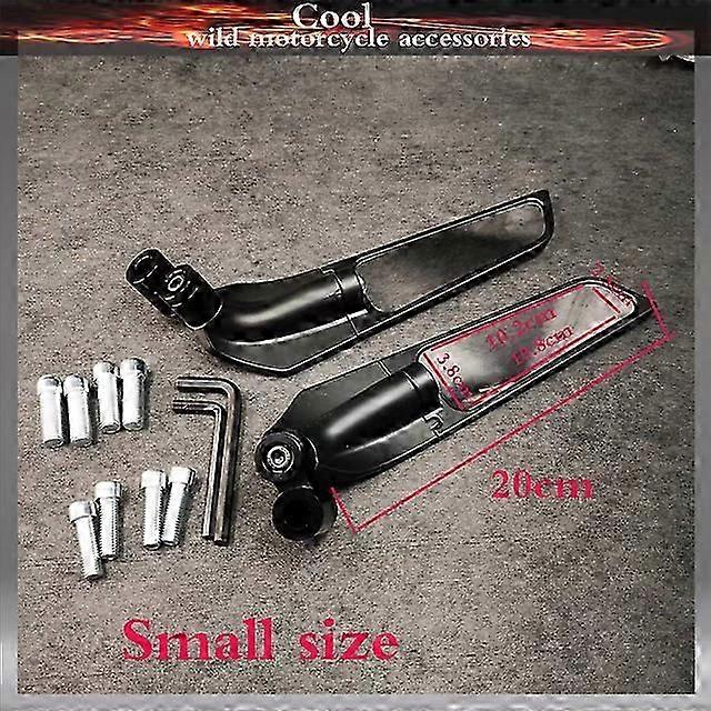 For Ducati Multistrada Streetfighter Hypermotard Motorcycle Fixed Wind Wing Competitive Rearview Mirror Reversing Mirror