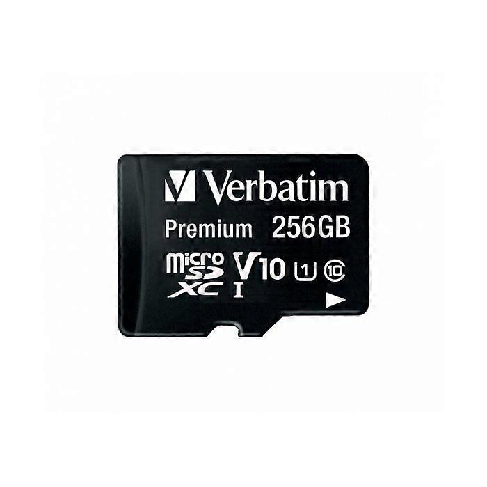 VERBATIM Premium 256GB Micro SDXC Memory Card - Class 10