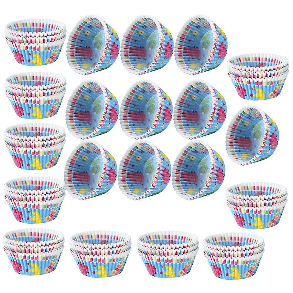 1000Pcs Disposable OilProof Paper Cake Cup Muffin Cupcake Liners Bakeware Kitchen Baking Tools