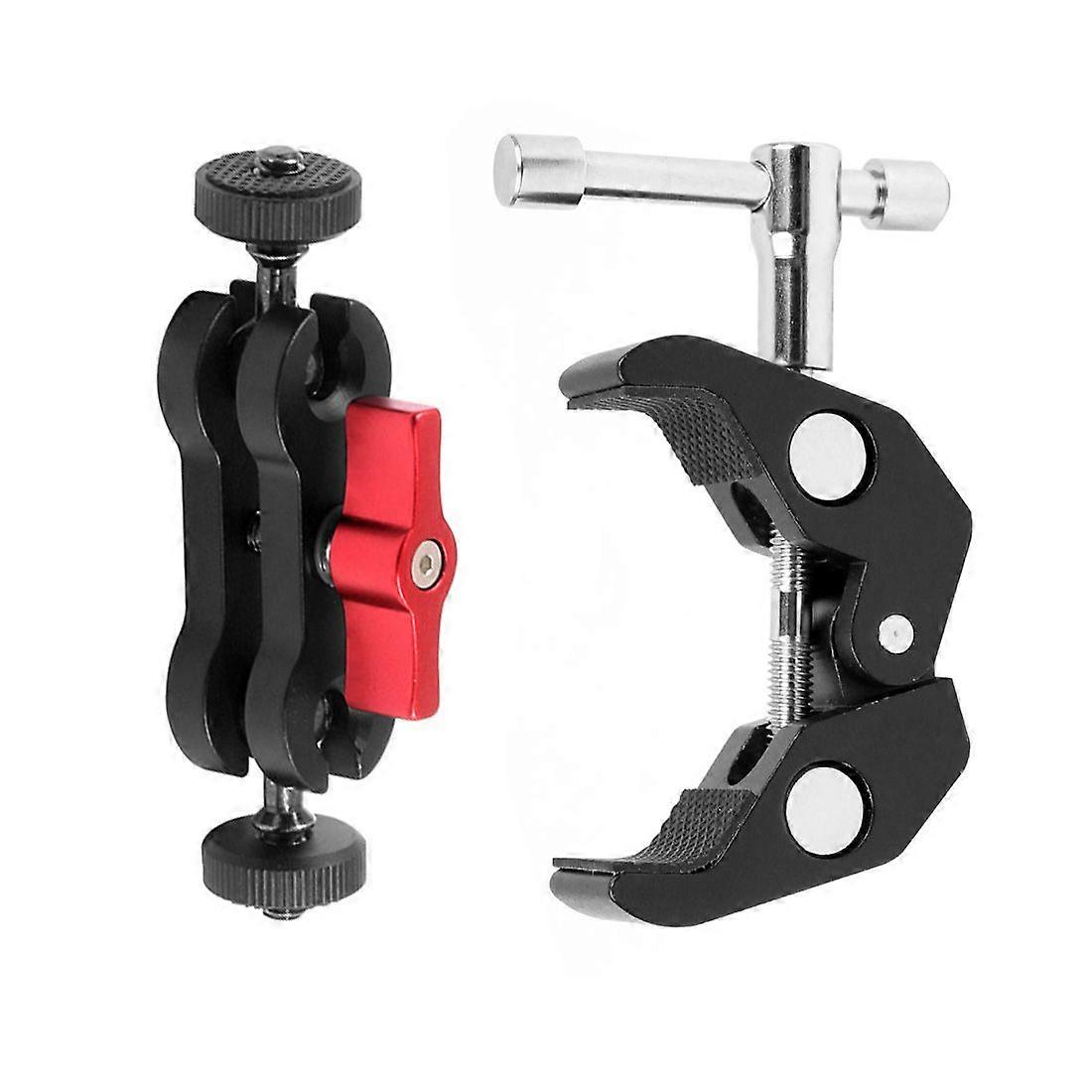 New Articulating Magic Arm Mount 12mm Double Ballhead 1/4\