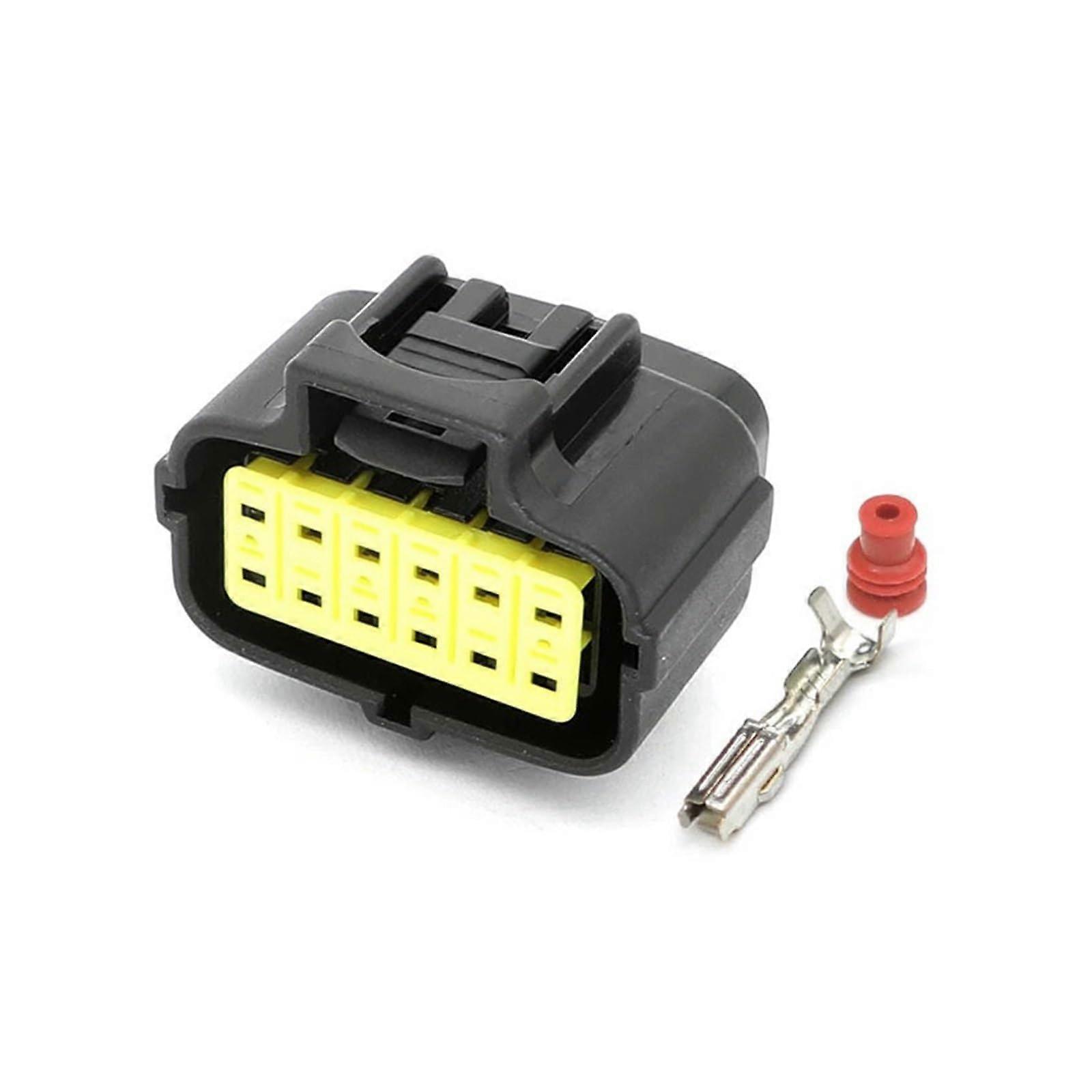 1746632 12-Pin Automotive Connector Male Female Sealed Harness with Additional Terminals and Seal 1746612