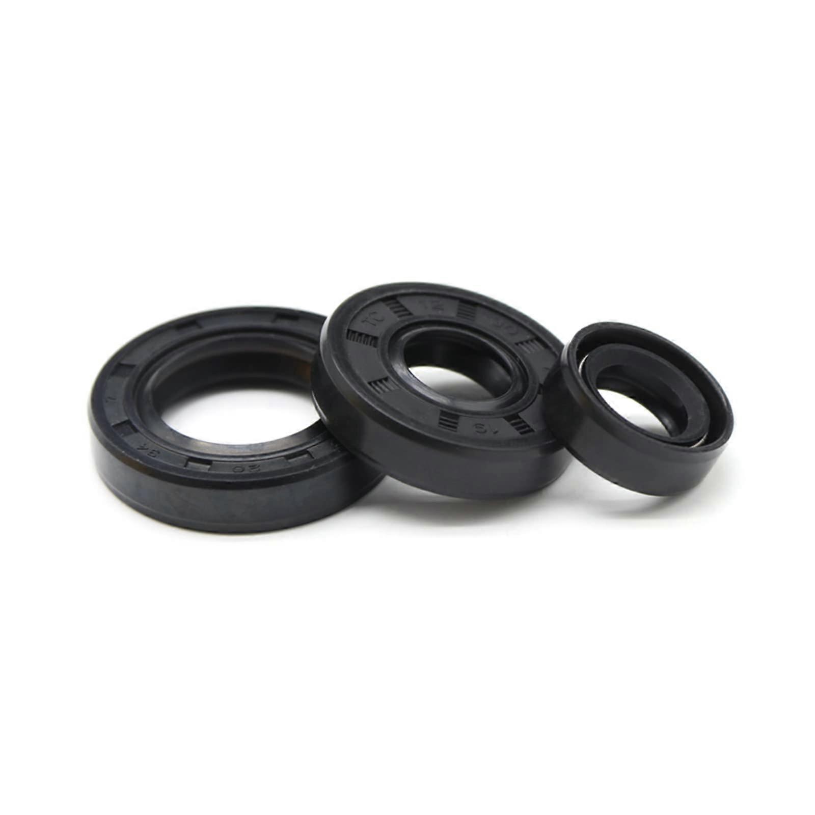 Rubber Oil Seal, Large NBR Frame Seal, ID 180-225 mm, OD 200-275 mm, Thick 12-25 mm, 190x250x13 mm, Color As Pictured