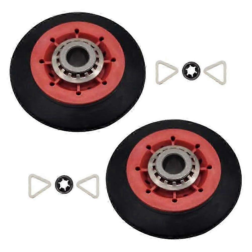 Dryer Drum Support Roller for Dryers - Replaces 2 Pack