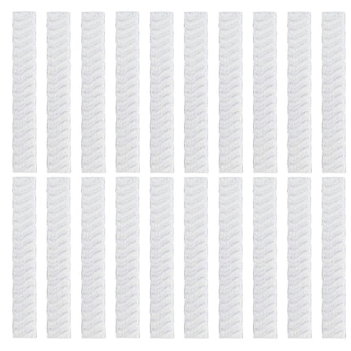 200Pcs Makeup Brush Pen Guard Protector White Net Reusable Thread Spool Savers Expandable Mesh Cover