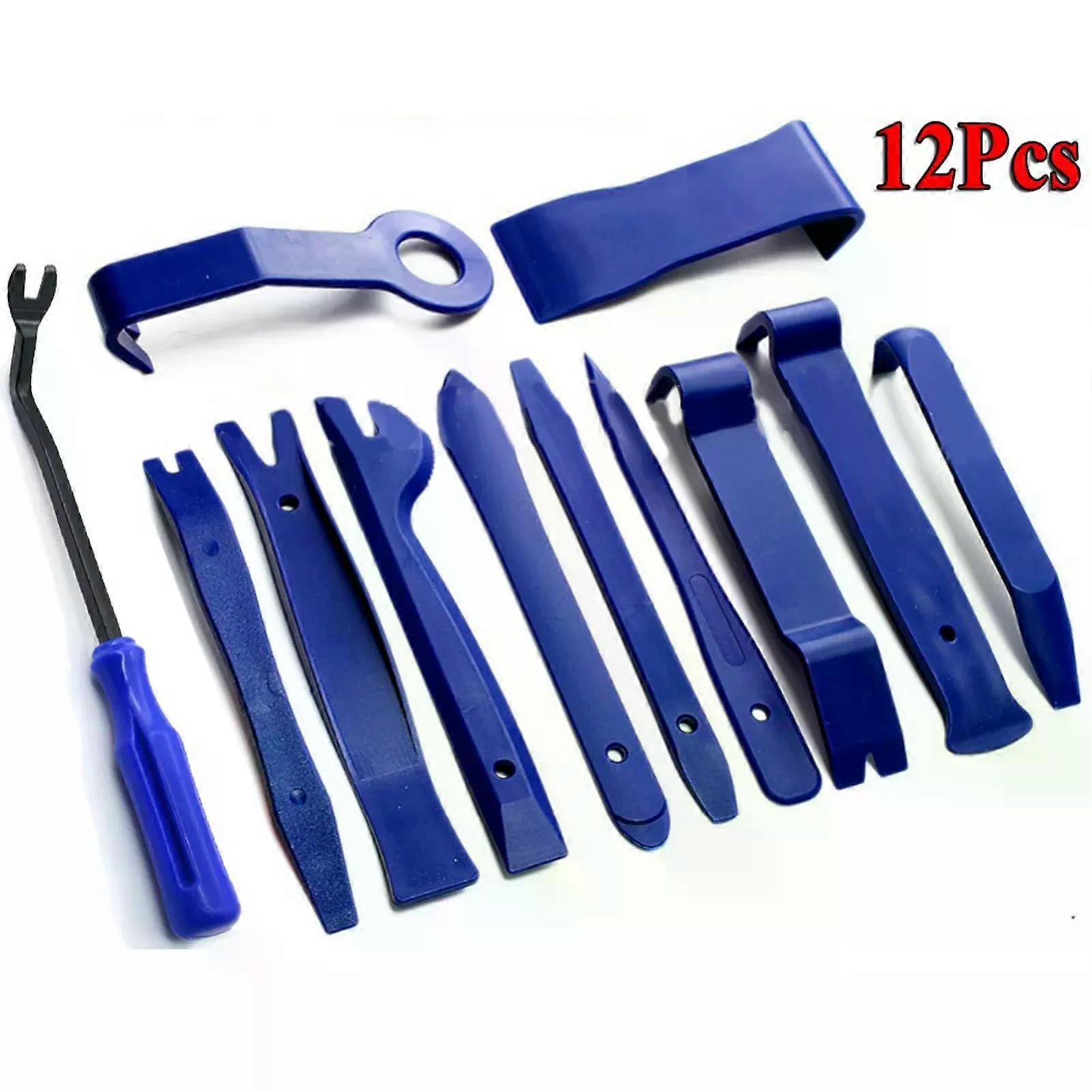 Car Trim Removal Tool Auto Trim Puller Tool Kit Pry Tools Set for Trim Clip Pliers Fastener Remover Pry Hand Tools Kit