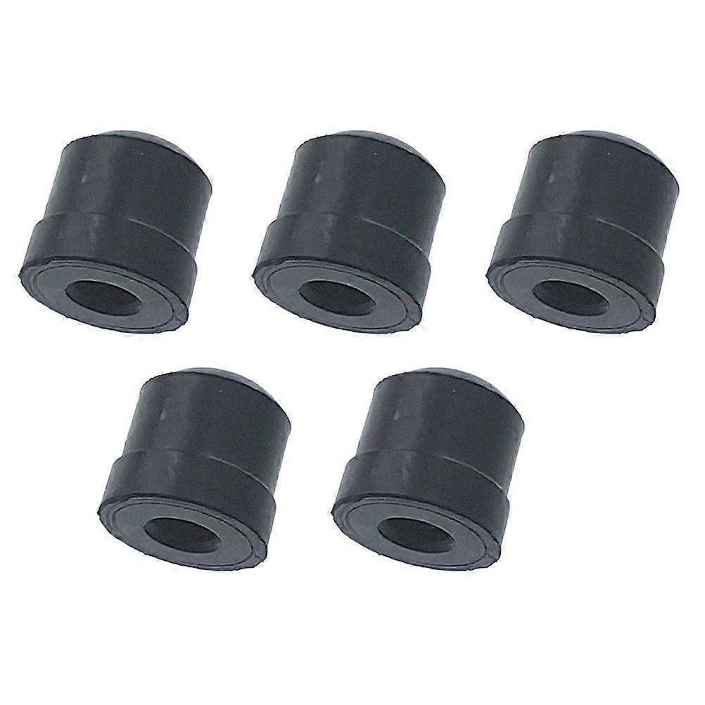 6pcs Posaune Slide Pads Set Soft Cushion Key Gummi Endschutz Posaune Slide Gummi End Tip Bumper für Blechblasinstrumente