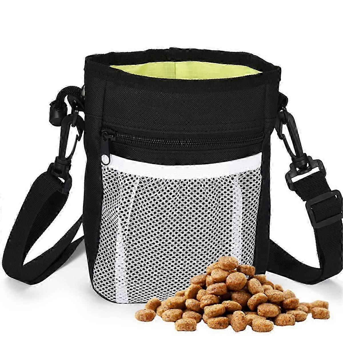 Dog Treat Pouch Bag-Treat Pouches for Pet Training - 3-In-1 Multipurpose Dog Training Kit-
