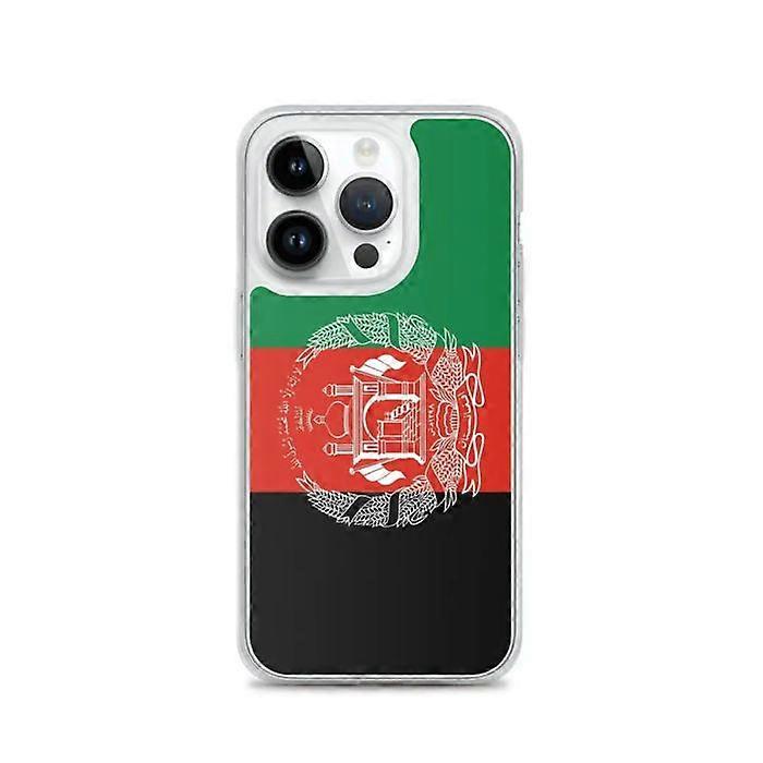 iPhone Case - Afghanistan - Flag - Soft - Multicolor - Compatible with iPhone 14 Pro