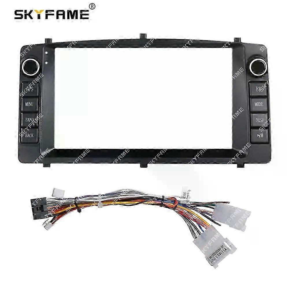 Applies to Car 7 Inch Frame Fascia Adapter Android Radio Dash Fitting Panel Kit Suitable for Toyota Universal Corolla EX E120 BYD F3