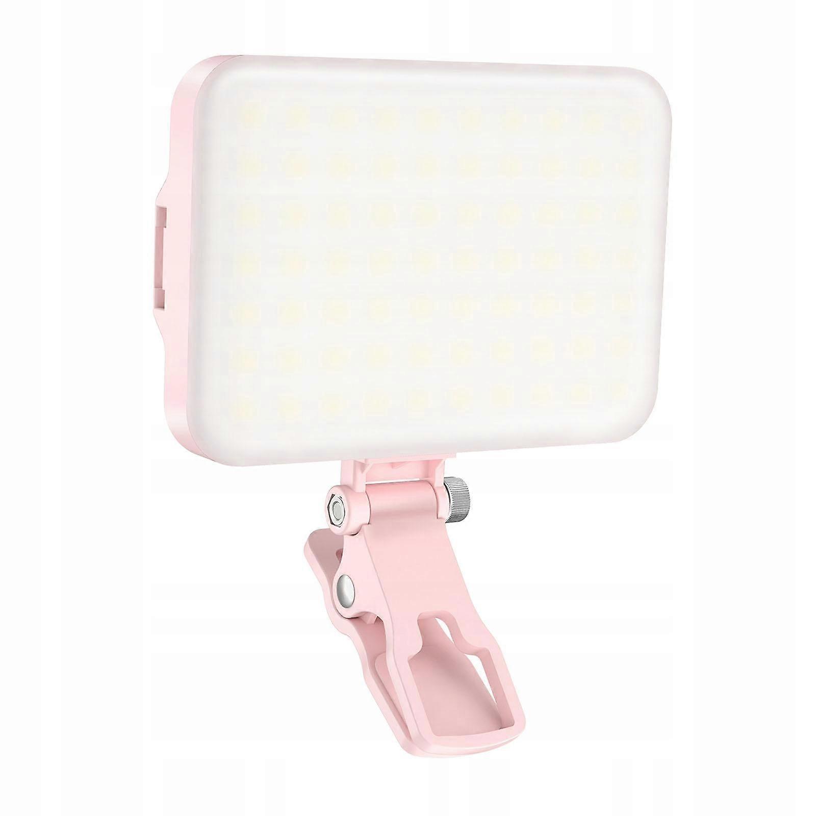 Phone Rechargeable Adjusted 3 Light Modes 60 Led Portable Light For Pink