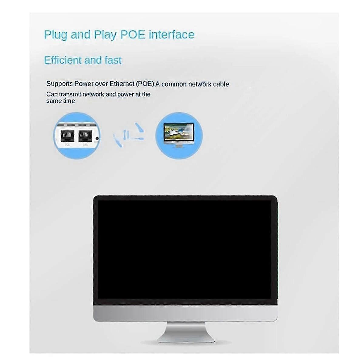 POE Mini UPS DC Backup Uninterruptible Power Supply for Router & Switch During Outage