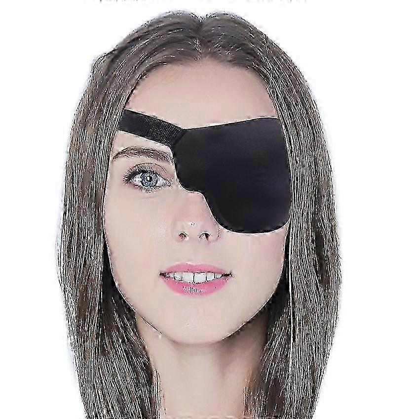 2025 3D eye mask for left eye with hook and loop tape