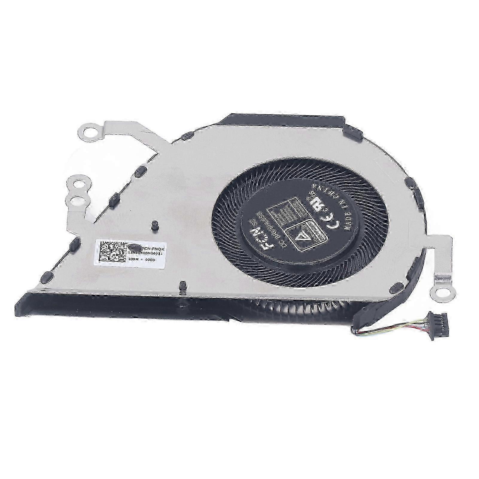 CPU Cooling Fan 4 Pin Power Connector Replacement Laptop CPU Cooler for ASUS Vivibook X420U X420UA X420UQ 14 Inch