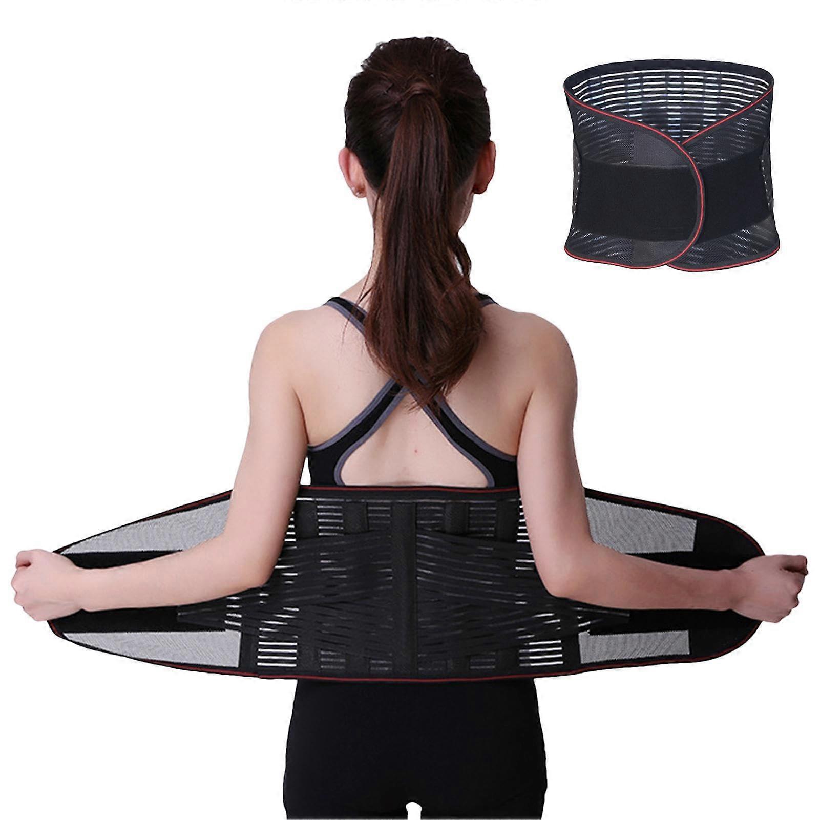 Breathable Weight Lifting Belt Lumbar Support Belt For Riding Climbing Boxing Size M