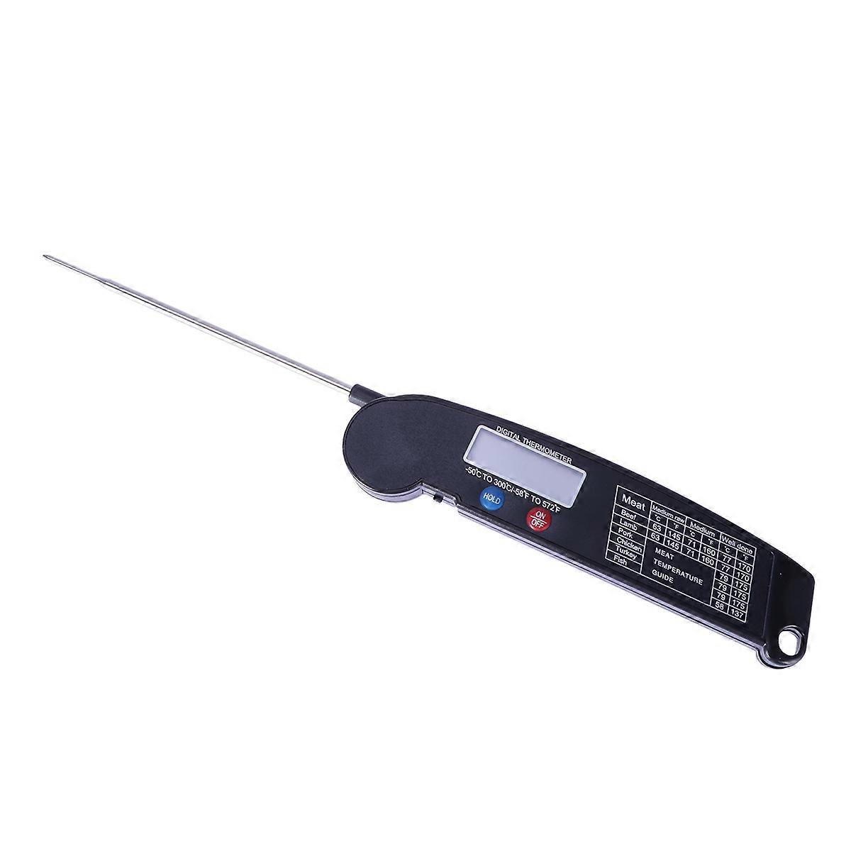Digital Cooking Thermometer for Meat, Precise BBQ Tool with Rotated Probe