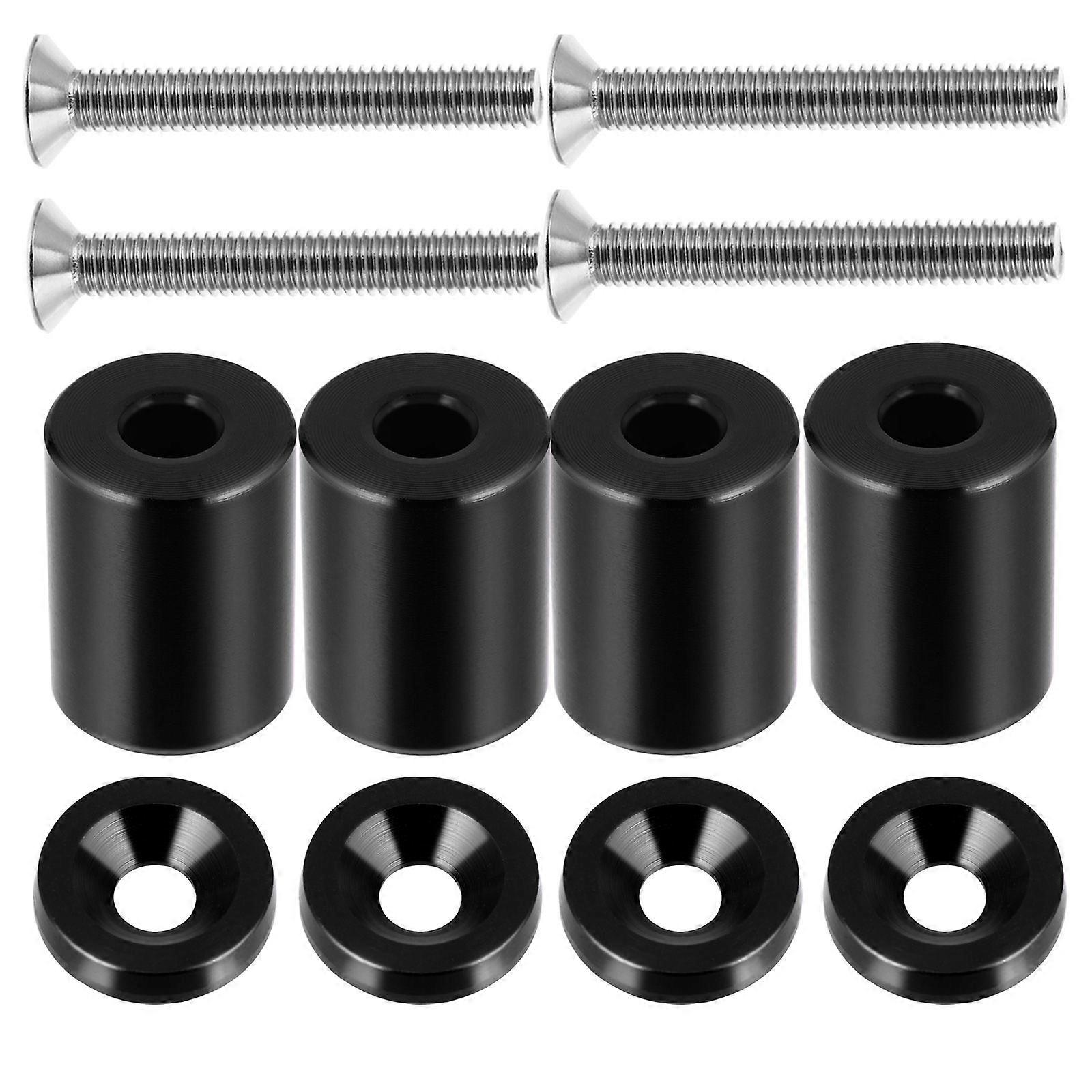 Auto Hood Spacer Riser Kit Engine Turbine Ventilation Riser for 6mm Universal