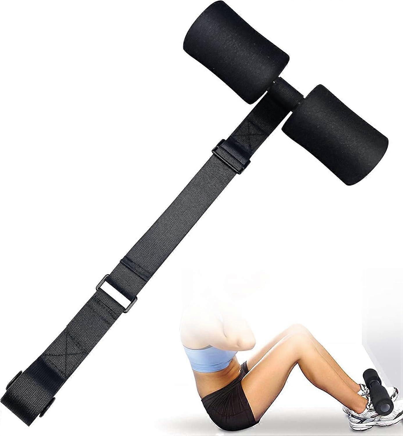 Hamstring Curl. Adjustable Curl Straps for Sit-Ups Exercise Equipment Squats Legs Abs Core Training Home Gym Workout