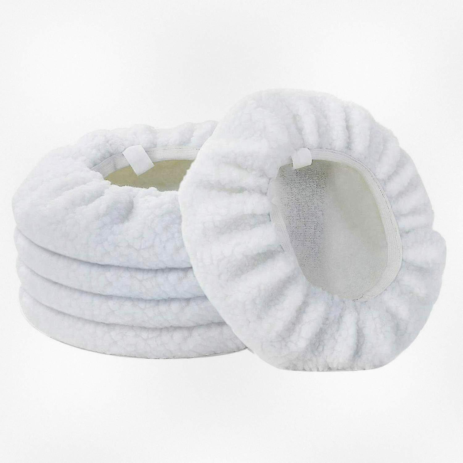 5 Pieces 10 Inch Bonnet Polisher Pads for Car Buffing, Waxing and Polishing - Compatible with Buffer Machines