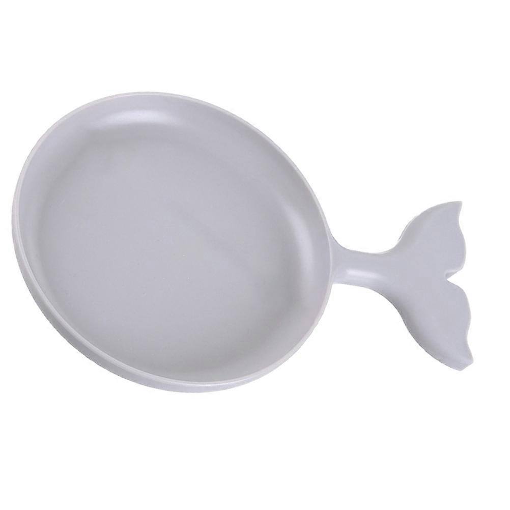Fish Shape Plates Kitchen Tool For Dessert Platter 18.5x13x2cm PP Material 1Pcs