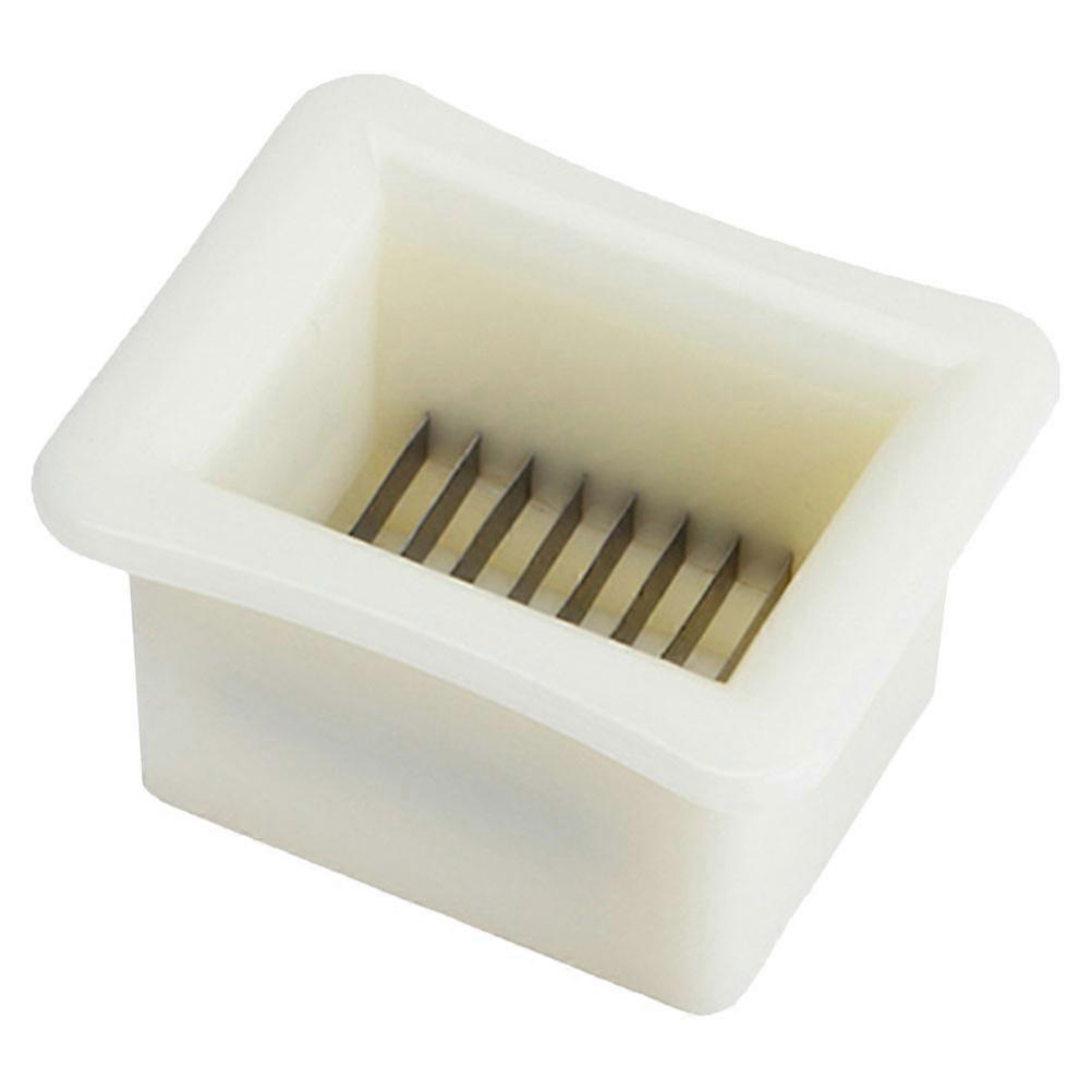 Bean Vegetable Slicing Tool Stainless Steel PP Simple Design For Cooking 4.50X3.70X2.60CM Slicing 1Pack
