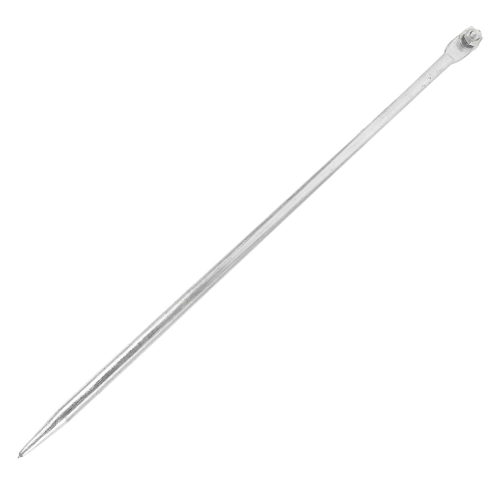 Durable Iron Grounding Rod with Single Hole Design for Reliable Electrical Earthing and Outdoor Home Appliance Protection