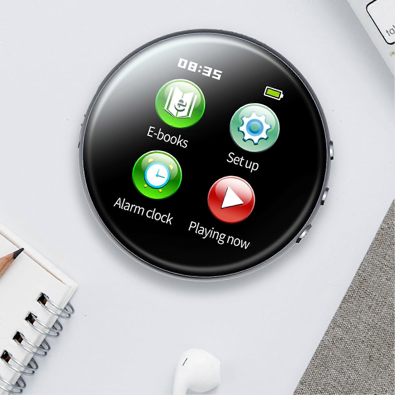 Digital Voice Recorder HD Noise Reduction 1.8 Inch HD Screen MP3 Player One Click Recording Voice Activated Recorder for Lectures Meetings Interviews